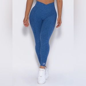 BOMBSHELL SPORTSWEAR BRAZILIAN CONTOUR LEGGINGS - OCEAN BLUE